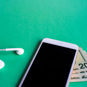 mobile phone with money Podcast Monetization options but not easy on Breadfruit media